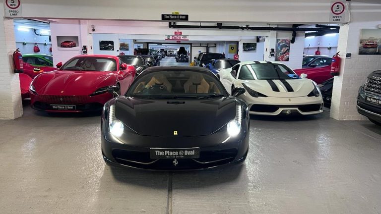 Ferrari Cars in Storage from Pawnbroking Contract