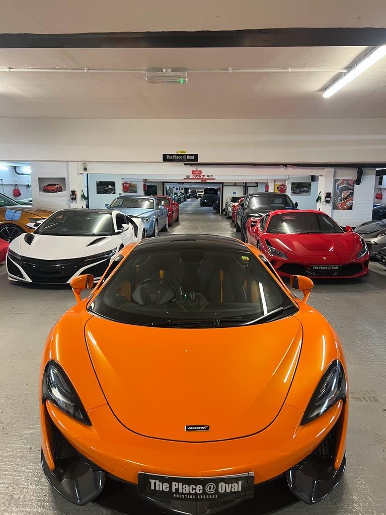 Mclaren and Ferraris in Storage from Pawnbroking Contract